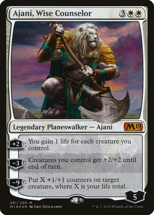 Ajani, Wise Counselor  (Foil)
