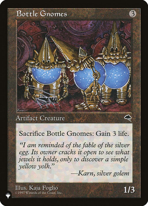 Bottle Gnomes - Retro Frame