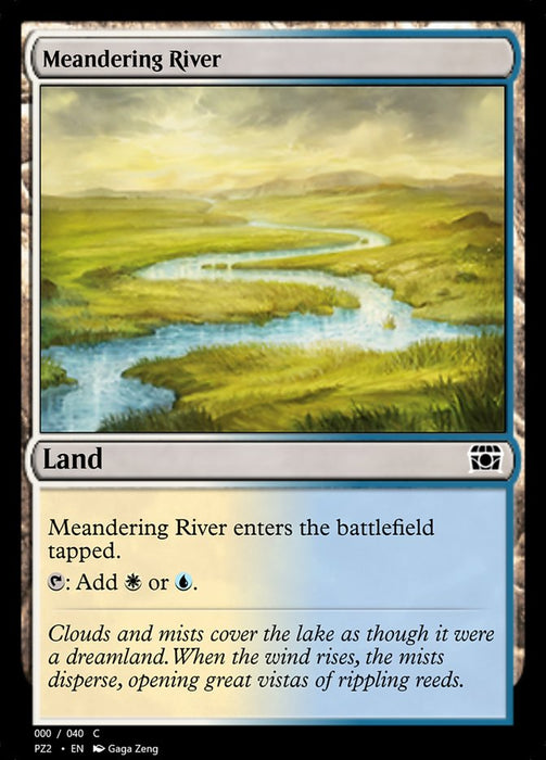Meandering River  (Foil)