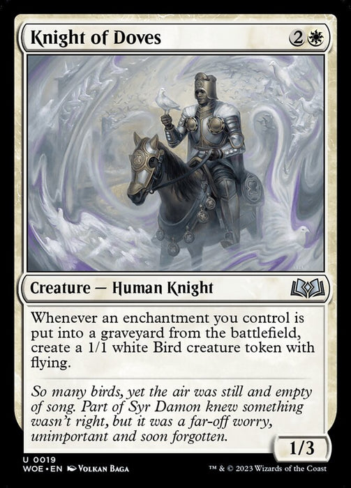 Knight of Doves (Foil)