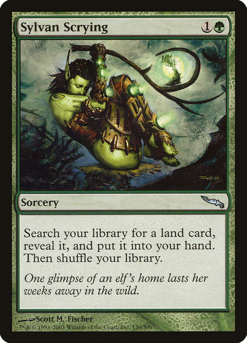 Sylvan Scrying  (Foil)