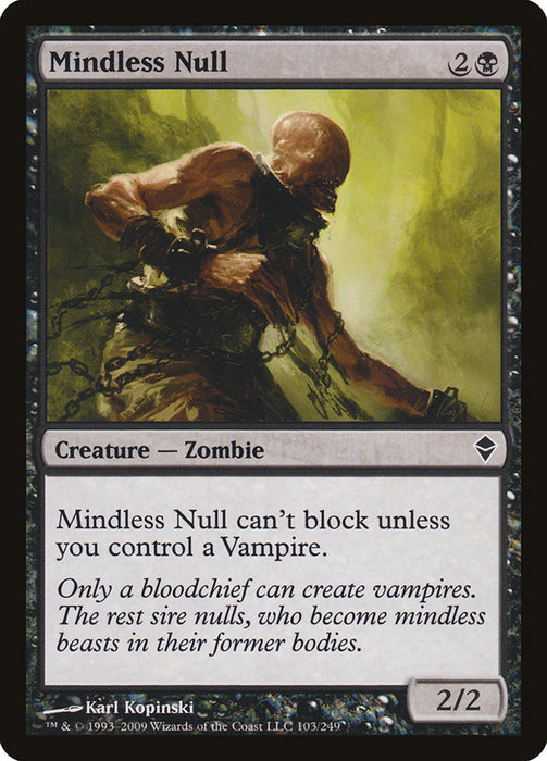 Mindless Null  (Foil)