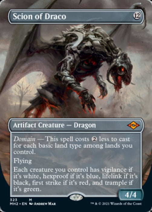 Scion of Draco - Borderless  - Inverted