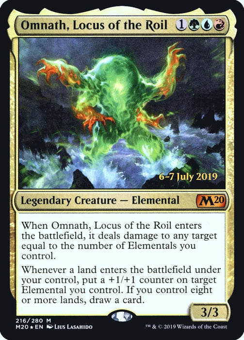 Omnath, Locus of the Roil  - Legendary (Foil)