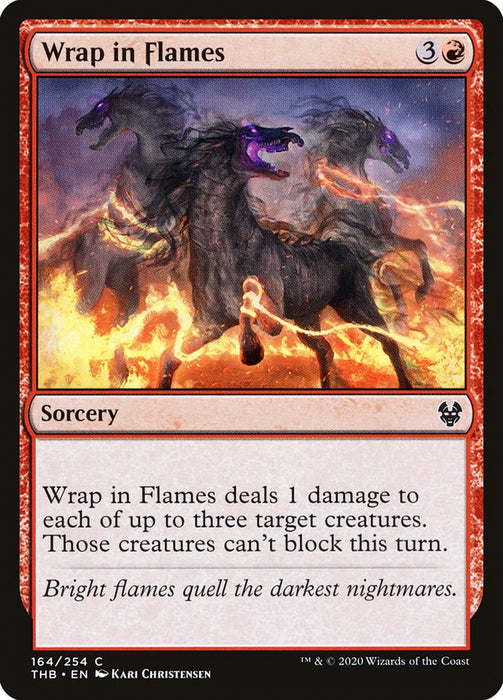 Wrap in Flames  (Foil)