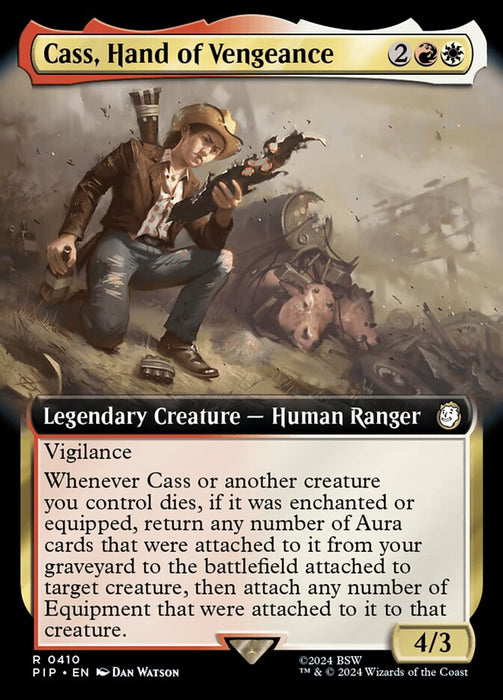 Cass, Hand of Vengeance - Legendary- Extended Art