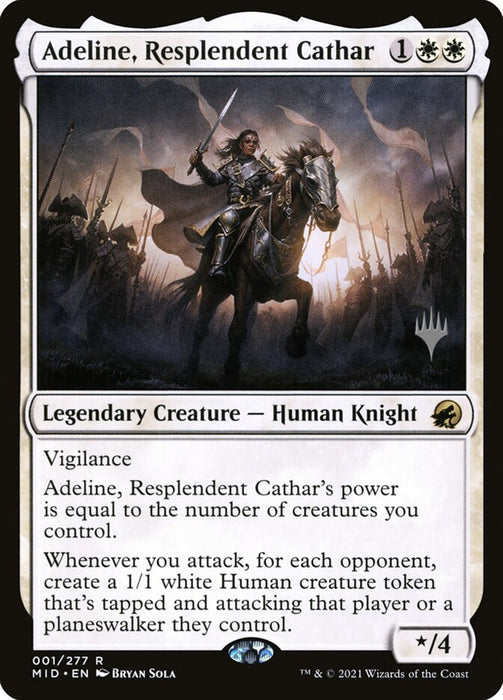 Adeline, Resplendent Cathar - Legendary (Foil)