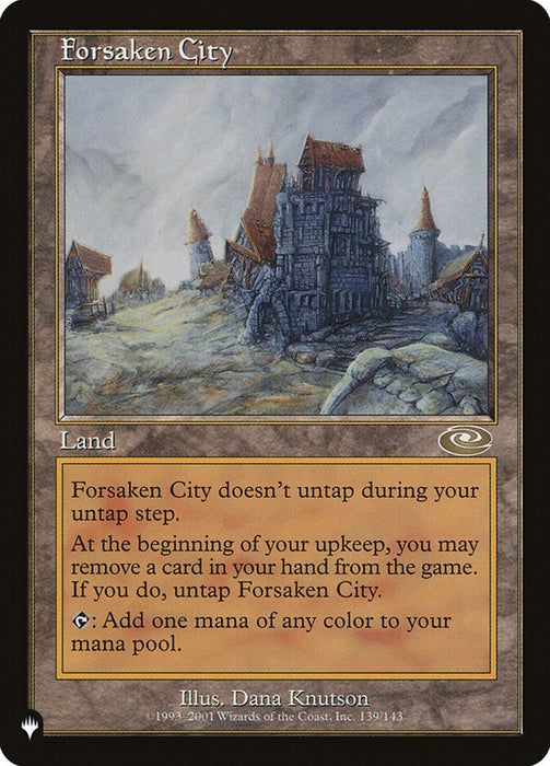 Forsaken City - Retro Frame
