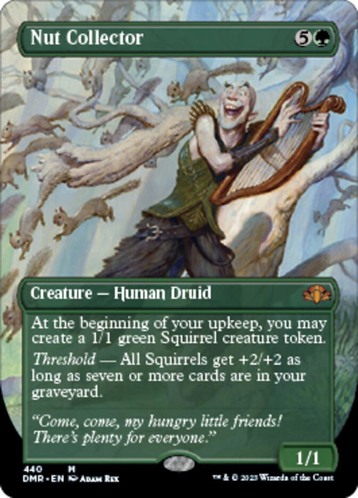 Nut Collector - Borderless (Foil)