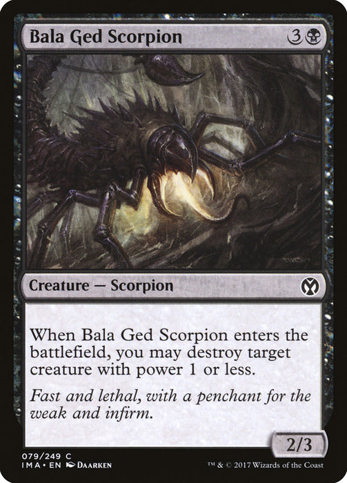 Bala Ged Scorpion  (Foil)