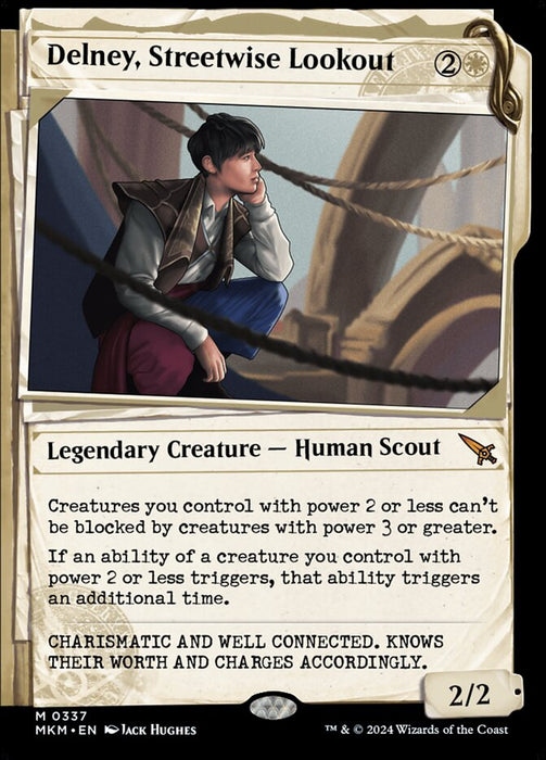 Delney, Streetwise Lookout - Showcase- Legendary (Foil)