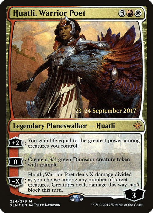 Huatli, Warrior Poet  (Foil)