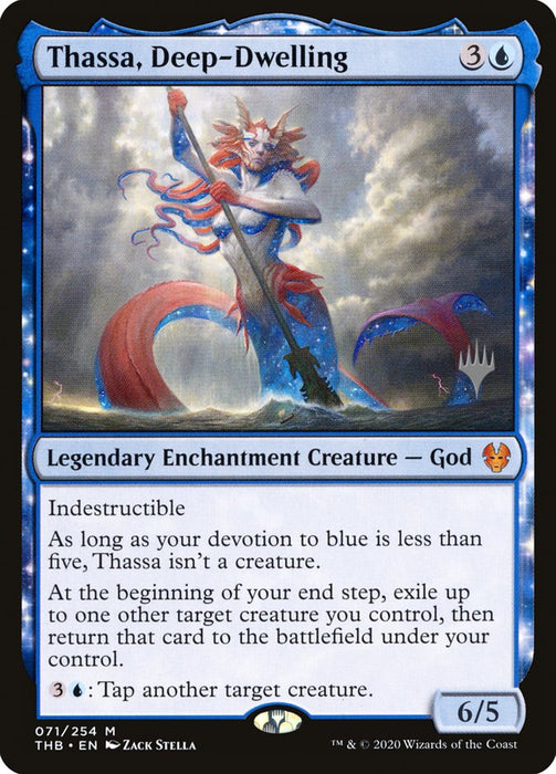 Thassa, Deep-Dwelling - Nyxtouched- Legendary