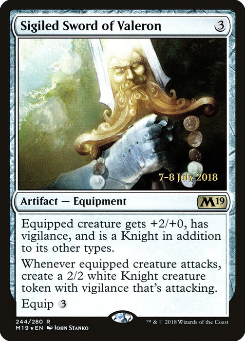 Sigiled Sword of Valeron  (Foil)
