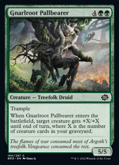 Gnarlroot Pallbearer (Foil)
