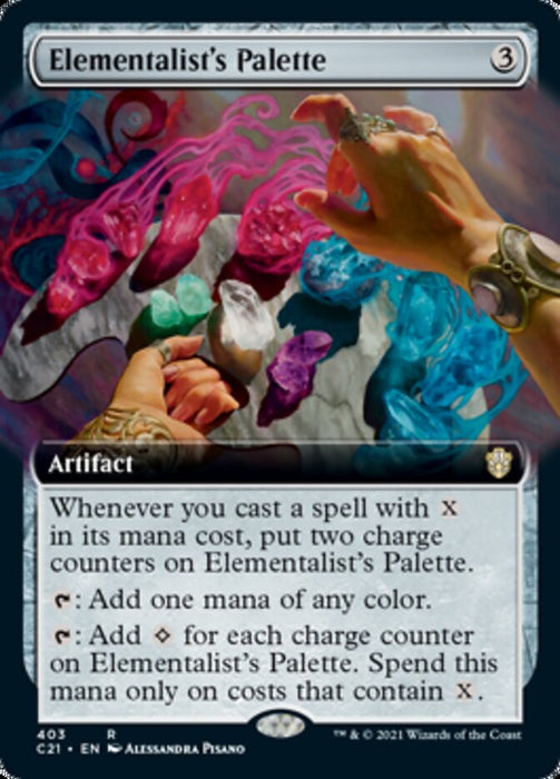Elementalist's Palette  - Extended Art