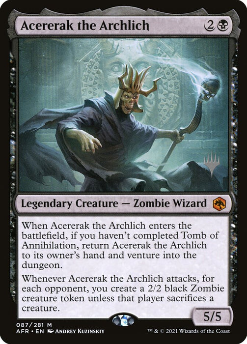 Acererak l'Archlich - Légendaire (Foil)