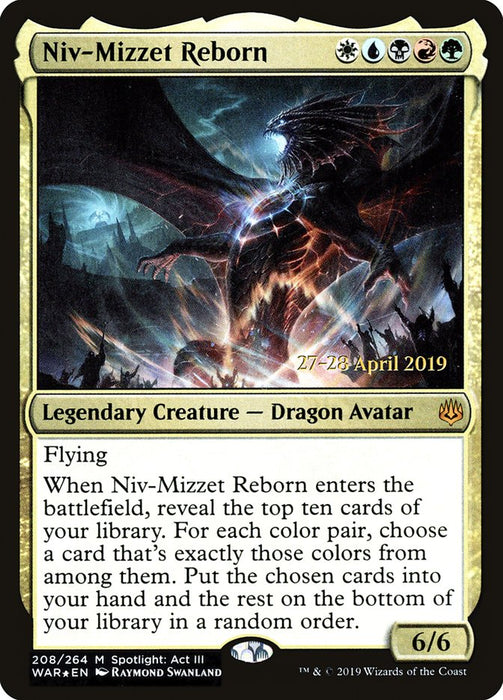 Niv-Mizzet Reborn  - Legendary (Foil)