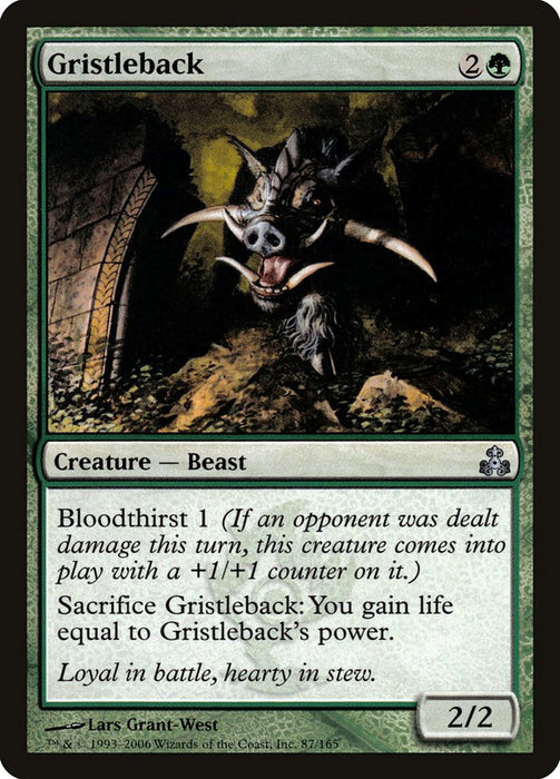 Gristleback  (Foil)