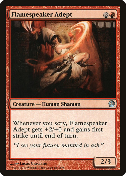 Flamespeaker Adept  (Foil)