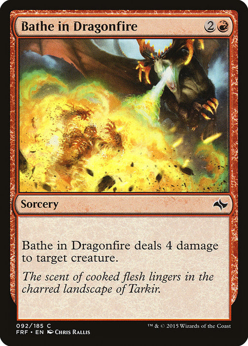 Bathe in Dragonfire  (Foil)