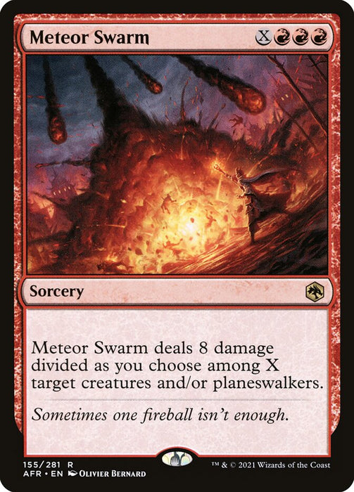 Meteor Swarm  (Foil)