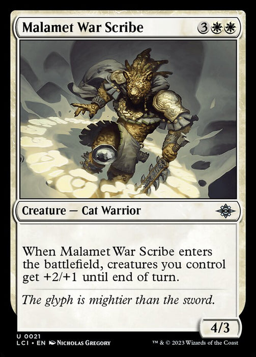 Malamet War Scribe (Foil)