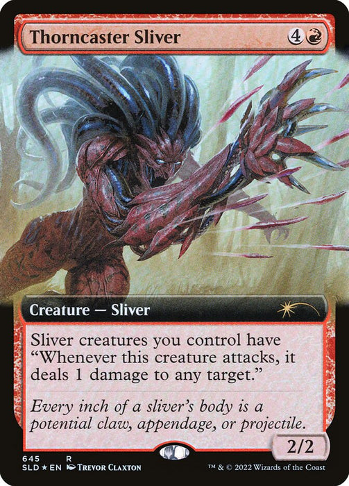Thorncaster Sliver - Extended Art (Foil)