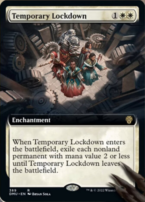 Temporary Lockdown - Extended Art