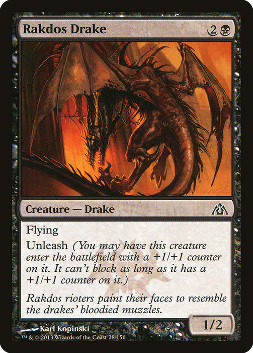 Rakdos Drake  (Foil)
