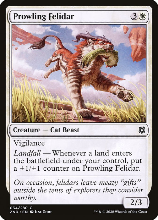 Prowling Felidar  (Foil)