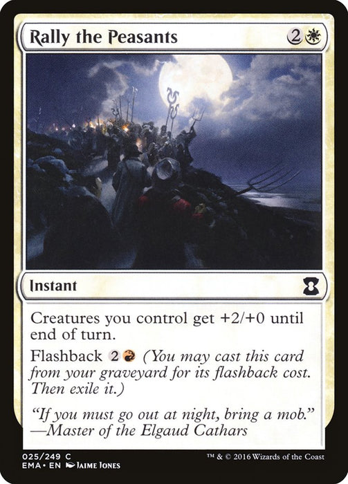 Rally the Peasants  (Foil)