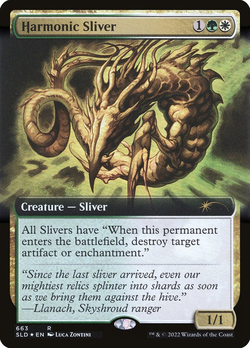 Harmonic Sliver - Extended Art (Foil)