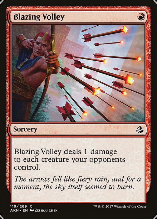 Blazing Volley  (Foil)
