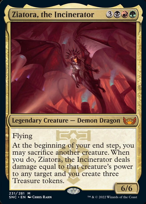 Ziatora, the Incinerator  - Legendary