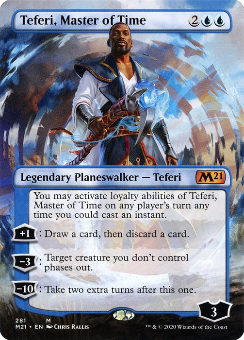 Teferi, Master of Time - Borderless  (Foil)