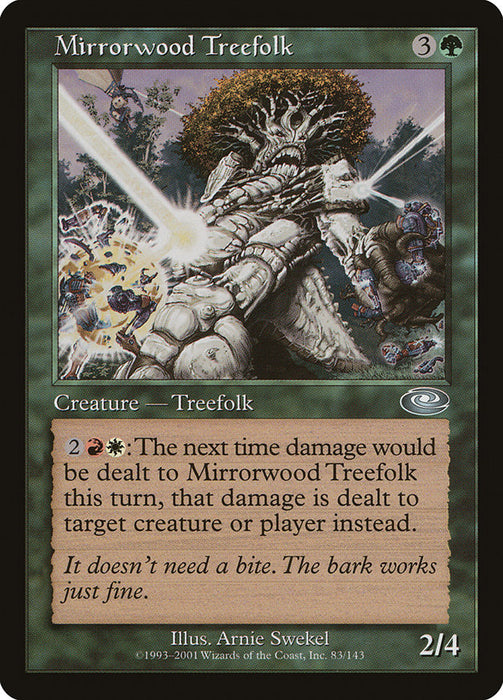 Mirrorwood Treefolk  (Foil)
