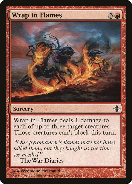 Wrap in Flames  (Foil)