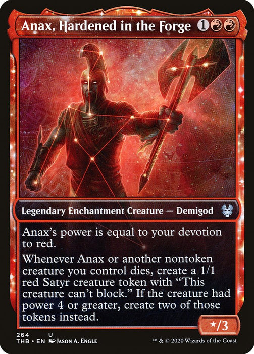 Anax, Hardened in the Forge  - Nyxtouched - Showcase - Legendary (Foil)