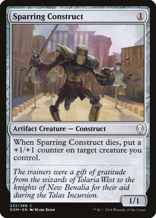 Sparring Construct  (Foil)