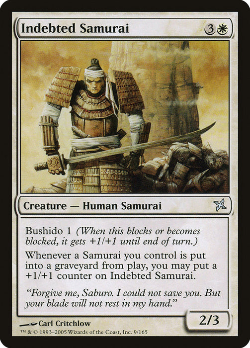 Indebted Samurai  (Foil)