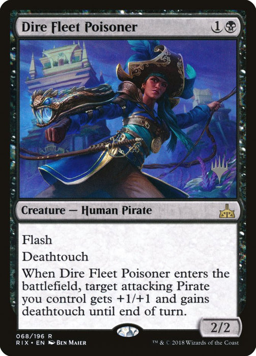 Dire Fleet Poisoner  (Foil)
