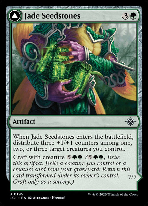 Jade Seedstones // Jadeheart Attendant (Foil)
