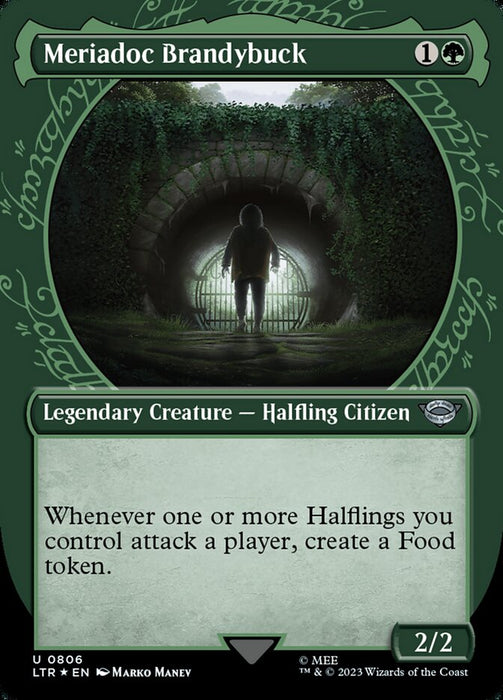 Meriadoc Brandybuck - Borderless - Showcase- Legendary (Foil)