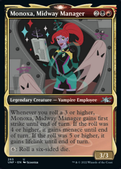 Monoxa, Midway Manager - Showcase- Legendary
