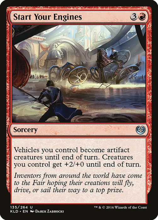 Start Your Engines  (Foil)