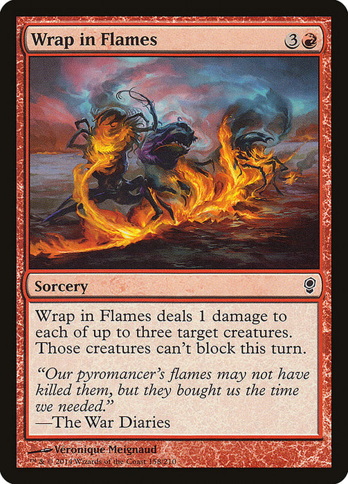 Wrap in Flames  (Foil)