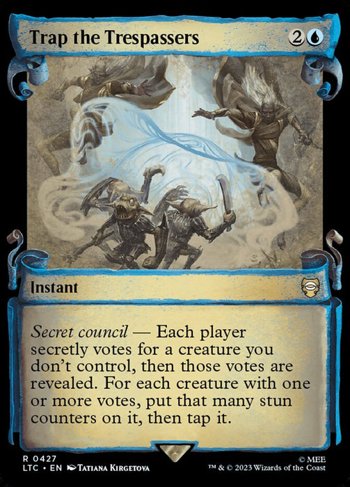 Trap the Trespassers - Showcase (Foil)
