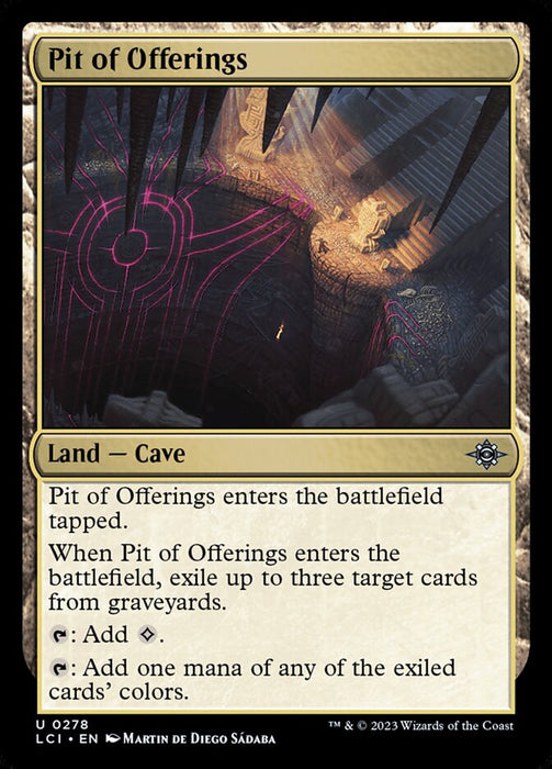 Pit of Offerings (Foil)