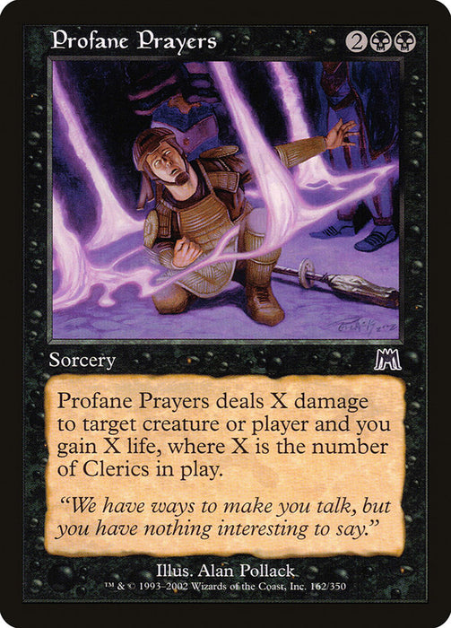 Profane Prayers  (Foil)